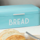 If you buy any fancy breads without preservatives, a bread box like this one can keep them fresh for longer.